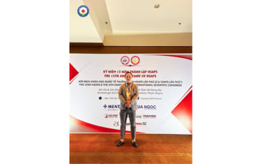 Thạc sĩ Bác sĩ Hoàng Mạnh Ninh tham gia hội nghị khoa học HSAPS 2022 VÀ VSAPS lần thứ V