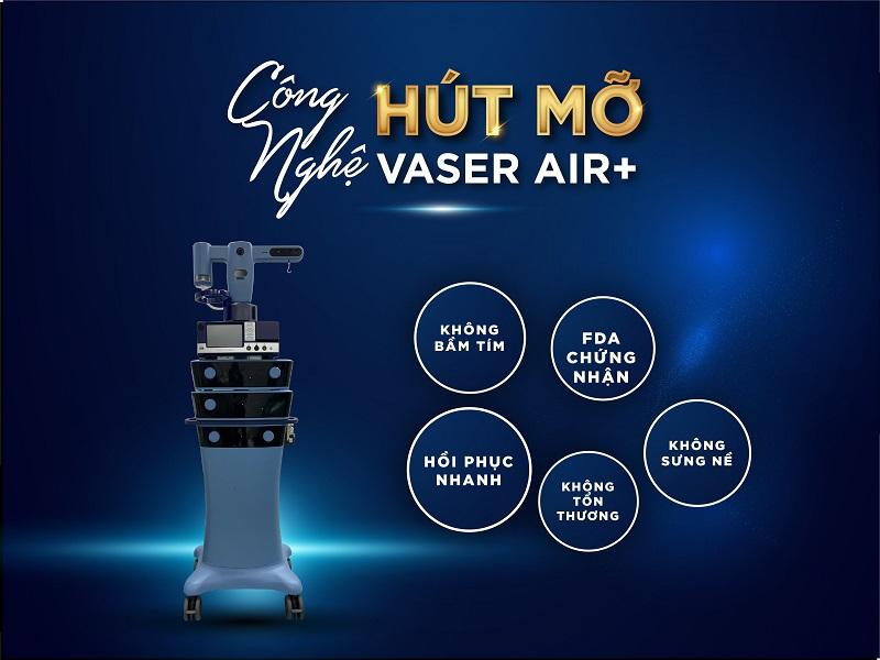Công nghệ hút mỡ Vaser Air+ - công nghệ hút tân tiến